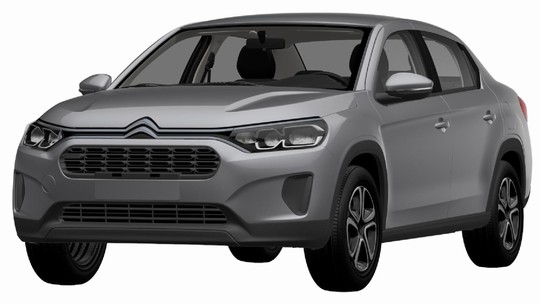 Citroën registra no Brasil sedã capaz de rivalizar com Volkswagen Virtus e Chevrolet Onix Plus