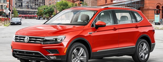 Feito sobre a mesma base do Golf, VW Tiguan Allspace será feito também na China