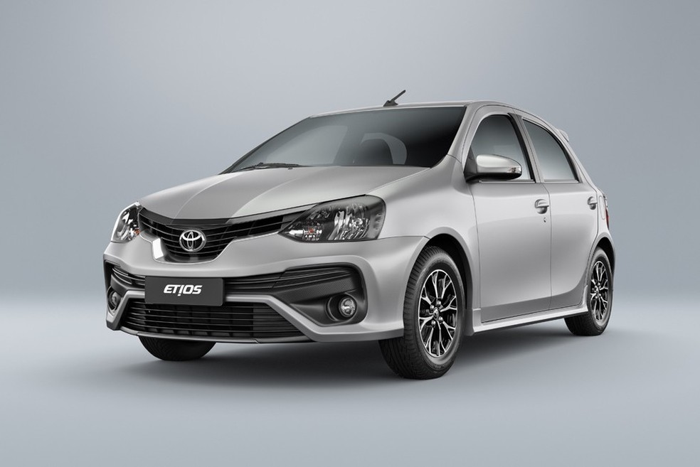 Toyota Etios ganhou uma atualização em 2019  — Foto: Divulgação
