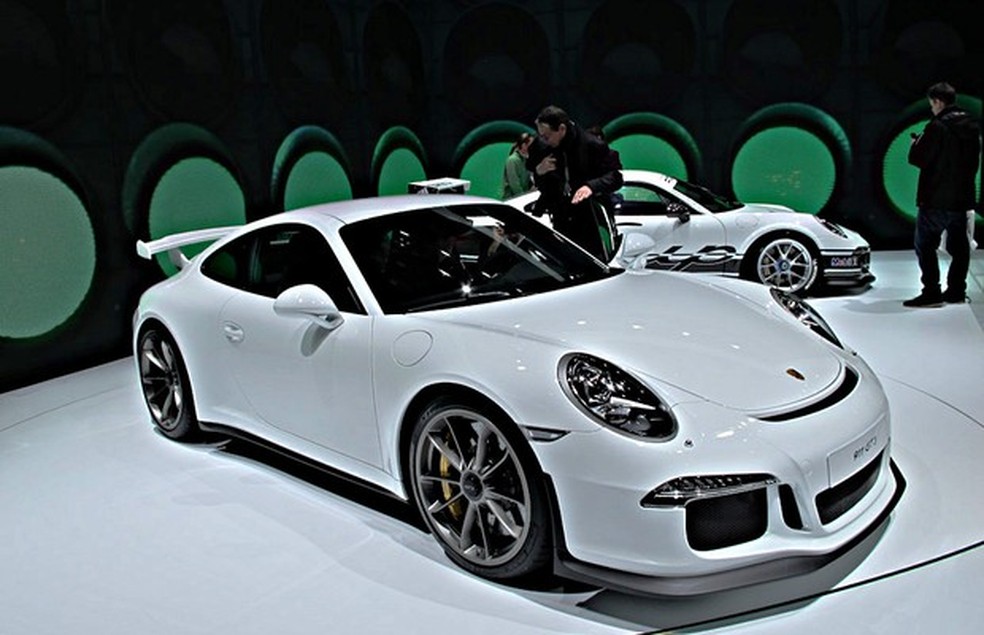Porsche 911 GT3 no Salão de Genebra (Foto: Renata Viana de Carvalho/Auto News Brasil) — Foto: Auto Esporte