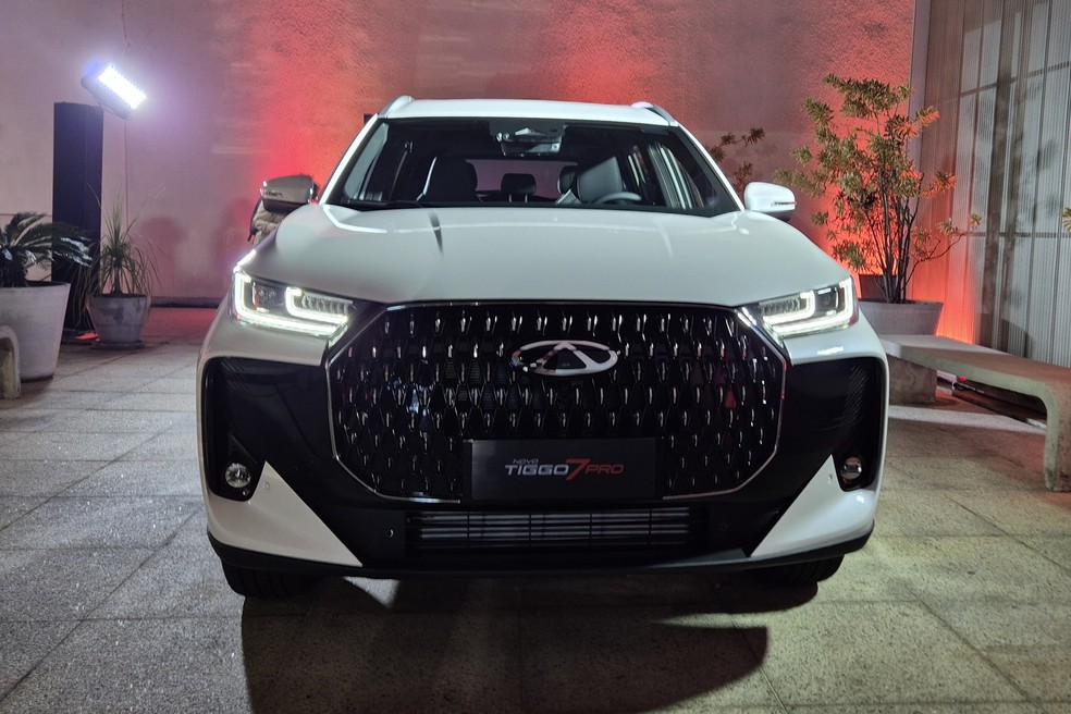 Caoa Chery Tiggo 7 tem três opções mecânicas — Foto: Caio Bednarski/Autoesporte