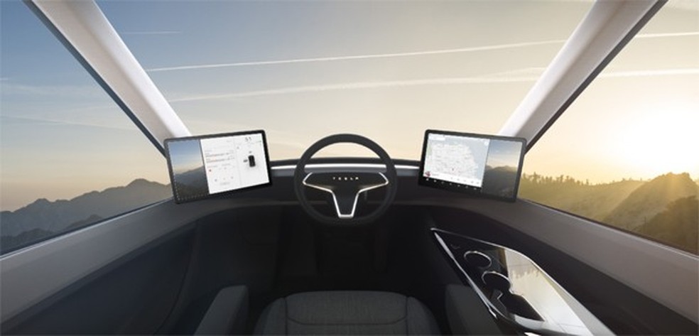 Tesla apresenta Semi, seu primeiro caminhão elétrico (Foto: Divulgação) — Foto: Auto Esporte