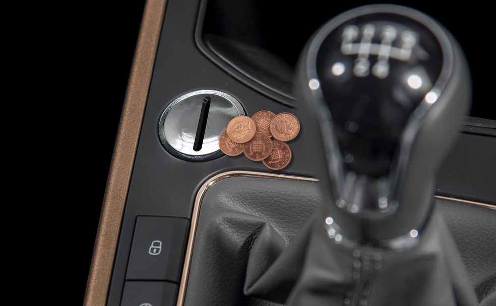 Seat mostra carro movido a moedas em 1º de abril — Foto: Divulgação