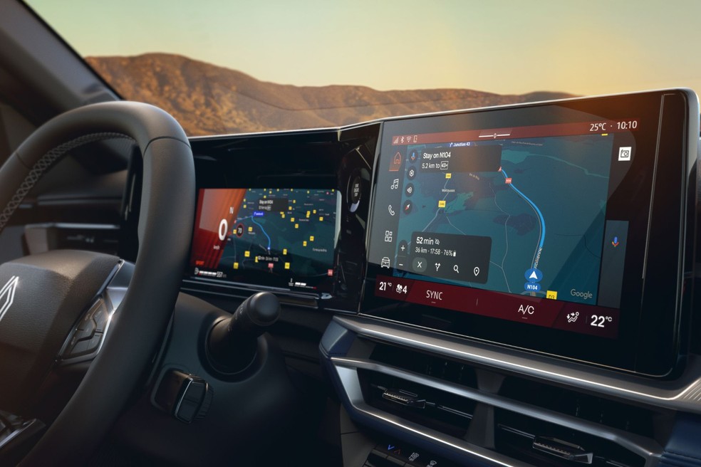 Renault Boreal é equipado com Google Automotive Services — Foto: Divulgação/Renault