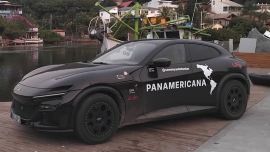 Ferrari de R$ 7 milhões é transformada em off-road para cruzar as Américas