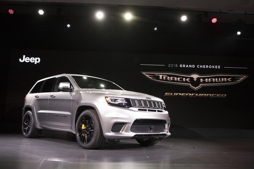 Jeep Grand Cherokee Trackhawk — Foto: Mary Altaffer / AP