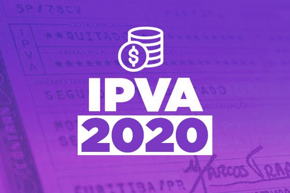 IPVA 2020 (Foto: Arte Auto News Brasil ) — Foto: Auto Esporte