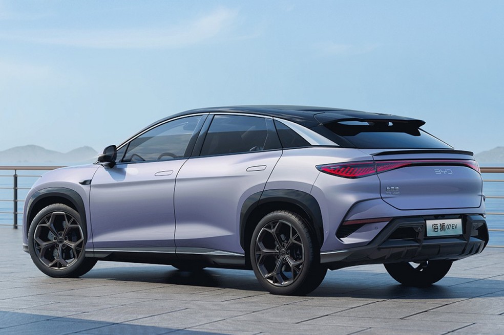 BYD Lion Sea é muito parecido com o Seal — Foto: Divulgação