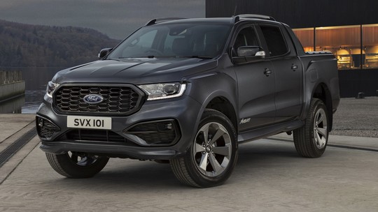 Ford Ranger estreia versão esportiva de 213 cv com câmbio de Mustang e rodas de 20 polegadas