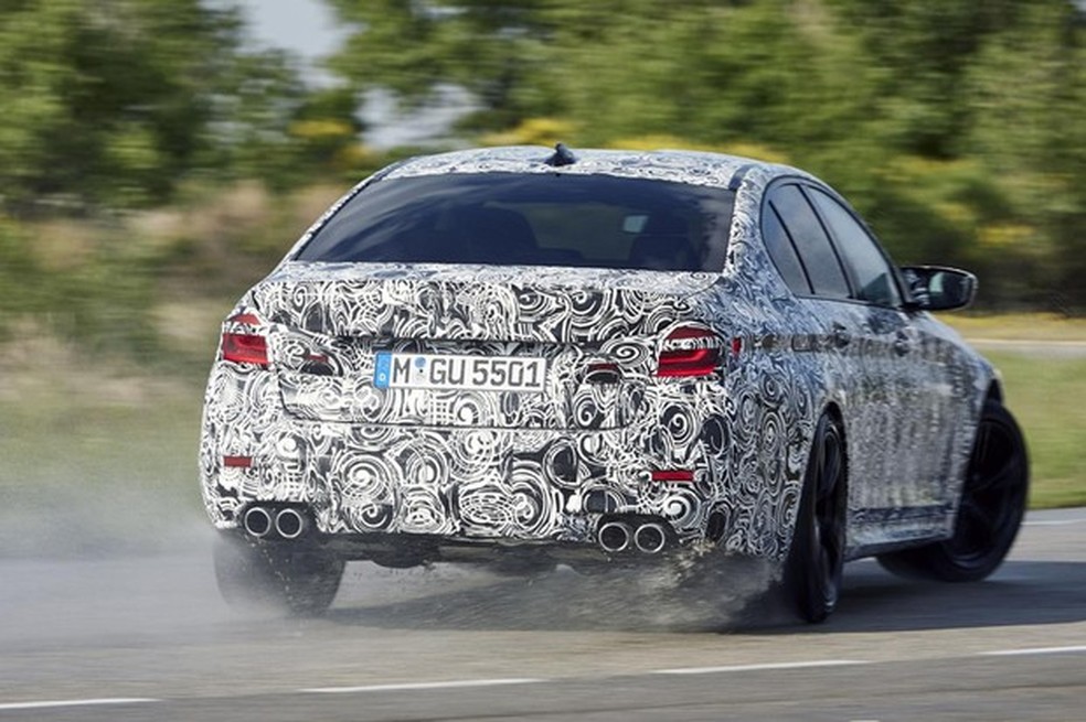 BMW M5 (Foto: Divulgação) — Foto: Auto Esporte