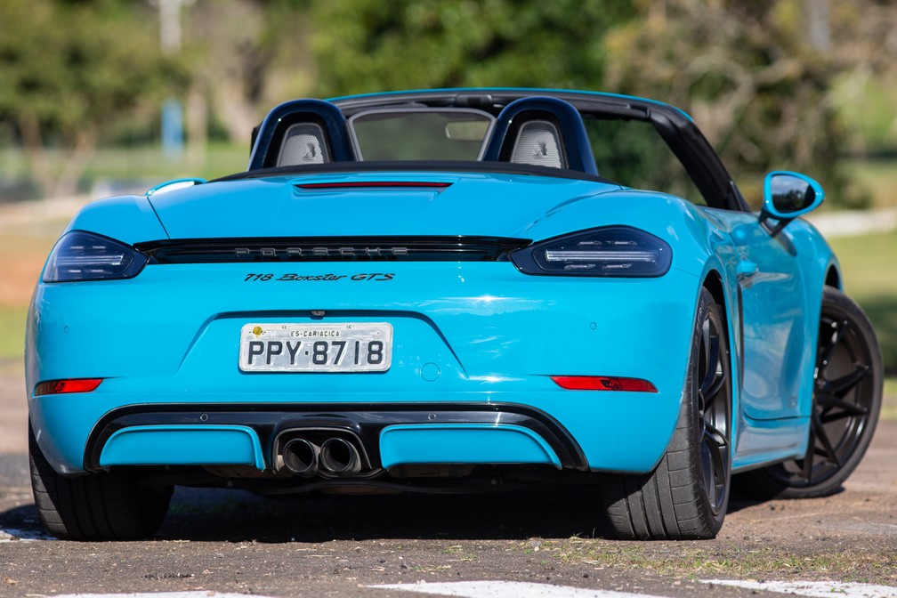Porsche 718 Boxster GTS — Foto: Celso Tavares/G1