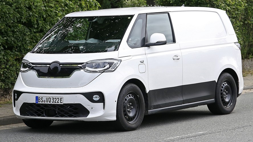 Volkswagen ID Buzz 2022 Kombi Elétrica Dianteira Movimento