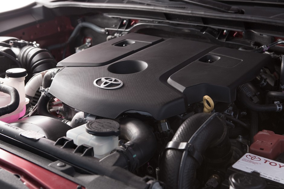 Motor da Toyota Hilux 2016
