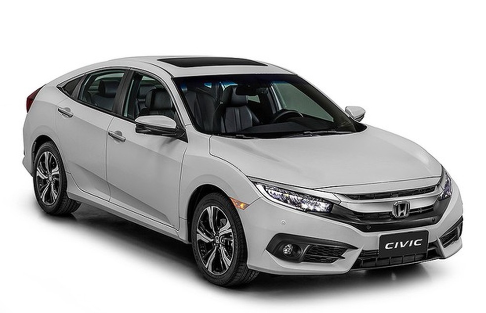 Honda Civic Touring 2017 (Foto: Honda) — Foto: Auto Esporte
