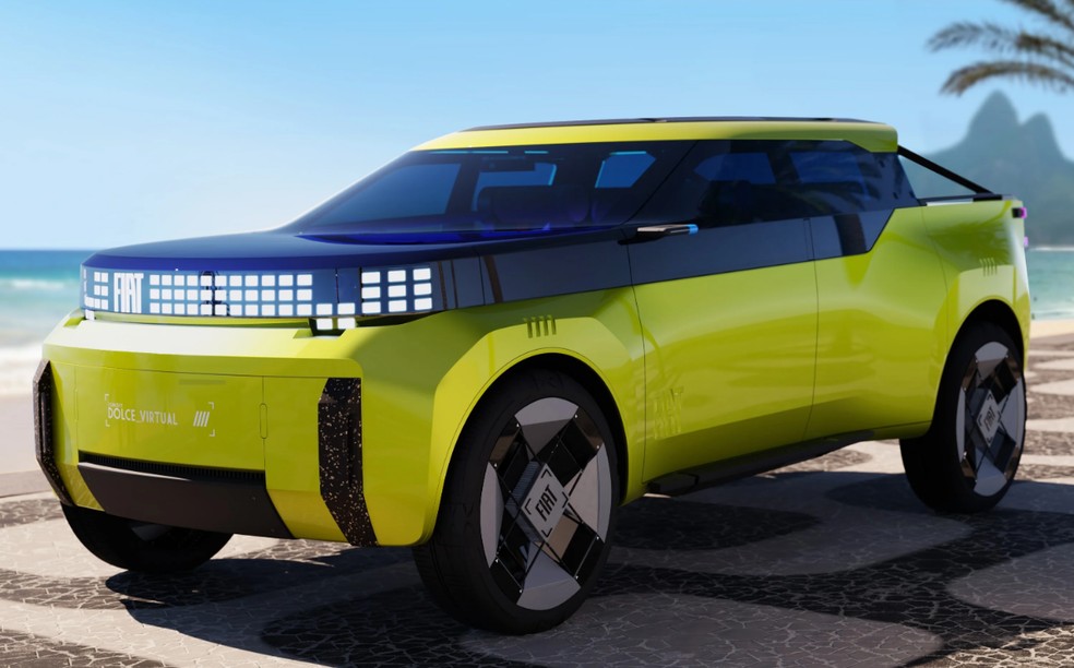 Fiat Concept Dolce servirá de inspiração para a nova Strada — Foto: Divulgação