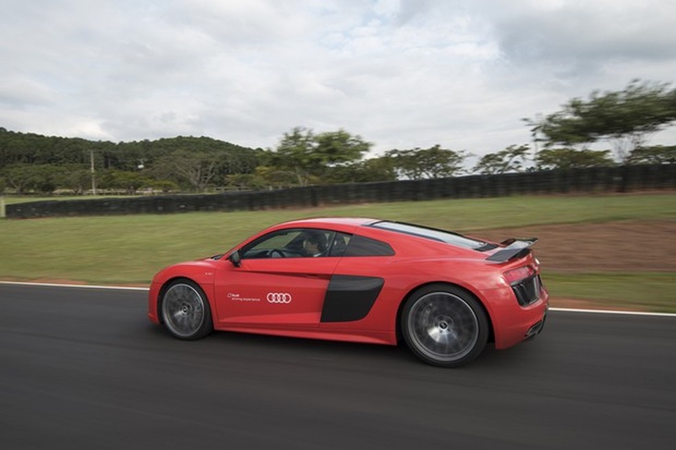Audi R8 V10 plus (Foto: Bruno Guerreiro / O 3PWEB) — Foto: Auto Esporte