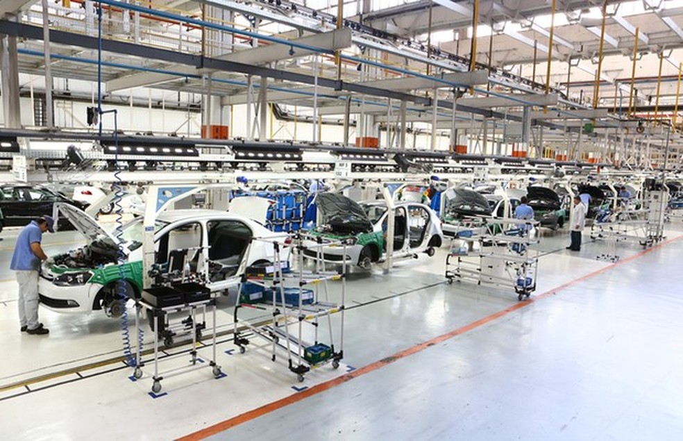 fábrica da VW (Foto: Divulgação) — Foto: Auto Esporte