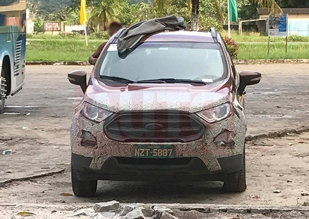 Novo Ford EcoSport flagrado em testes (Foto: Marquinho Andrade/Auto News Brasil) — Foto: Auto Esporte