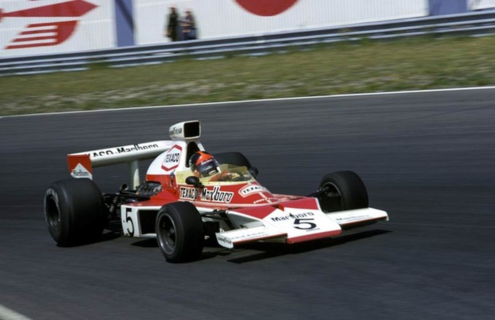 Emerson Fittipaldi foi o primeiro campeão da McLaren, em 1974 (Foto: Divulgação) — Foto: Auto Esporte