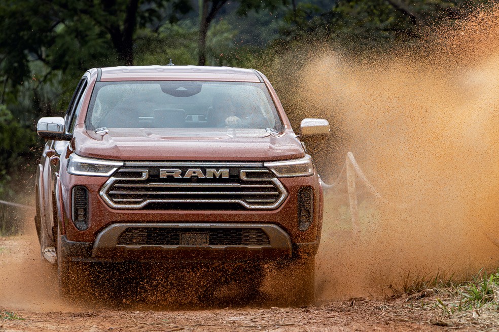 RAM Dakota Laramie 2026  — Foto: Emerson de Oliveira Souza/Auto News Brasil