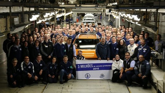 Fábrica da Chevrolet em Gravataí chega a 3 milhões de carros fabricados