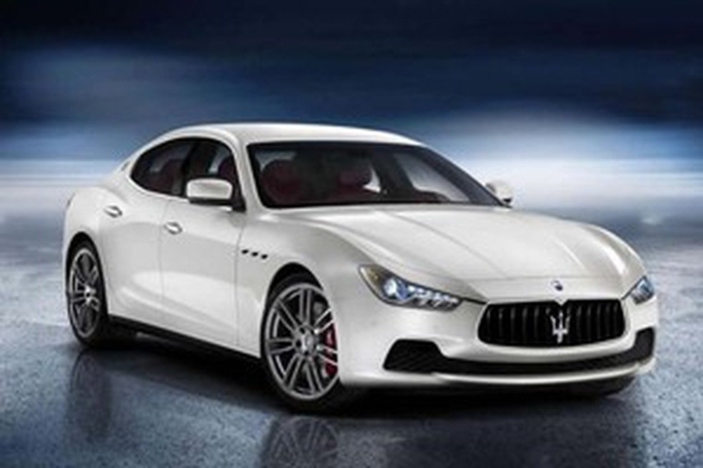 Maserati revela imagen oficiais do novo Ghibli (Foto: Divulgação) — Foto: Auto Esporte