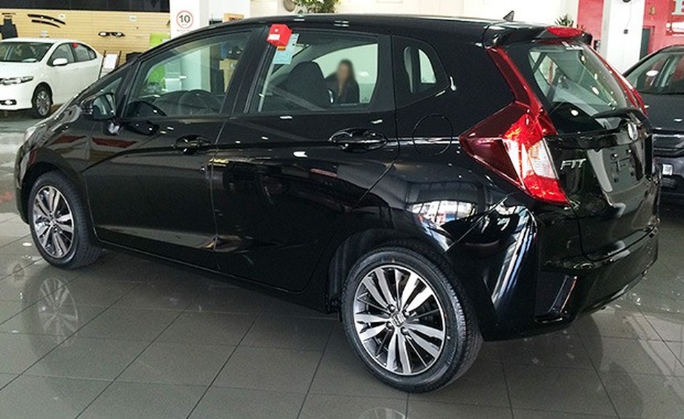 Novo Honda Fit nas lojas (Foto: Guilherme Blanco Muniz/Auto News Brasil) — Foto: Auto Esporte