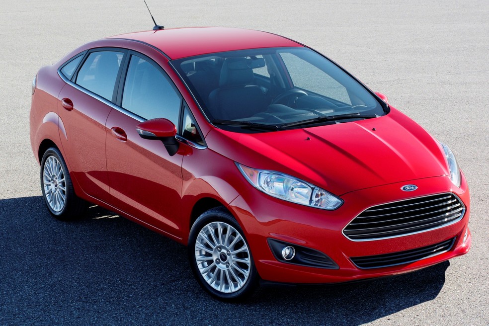 O Ford New Fiesta Sedan é vendido a partir de R$ 46.990 no Mercado Livre. — Foto: Divulgação/Ford