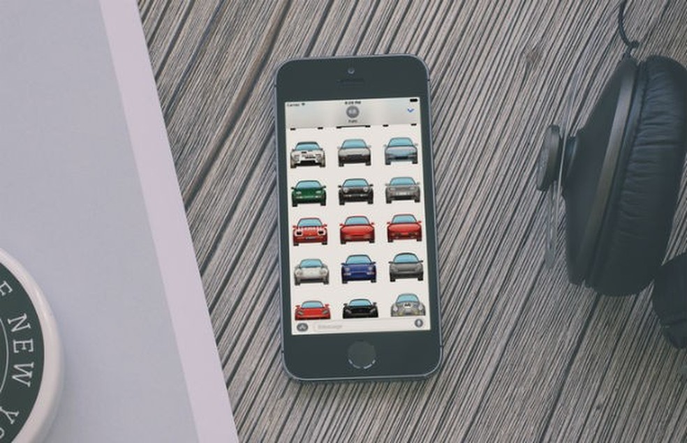 Automoji for Porsche (Foto: Madebyvadim/Magic Mockups) — Foto: Auto Esporte