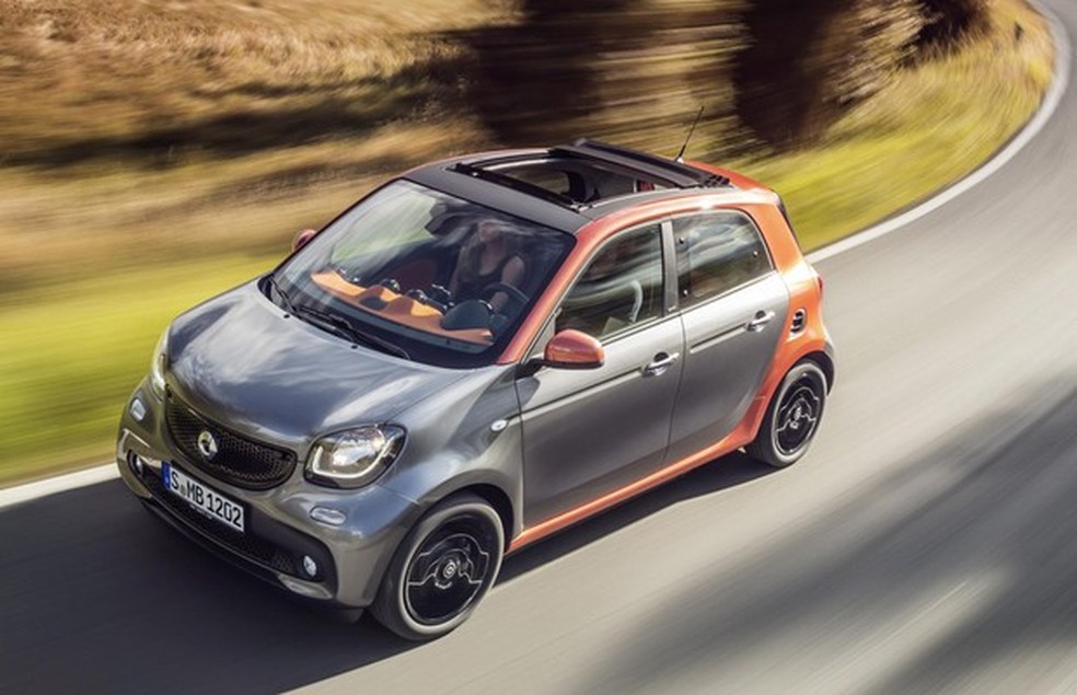 Novo Smart Forfour (Foto: Divulgação) — Foto: Auto Esporte