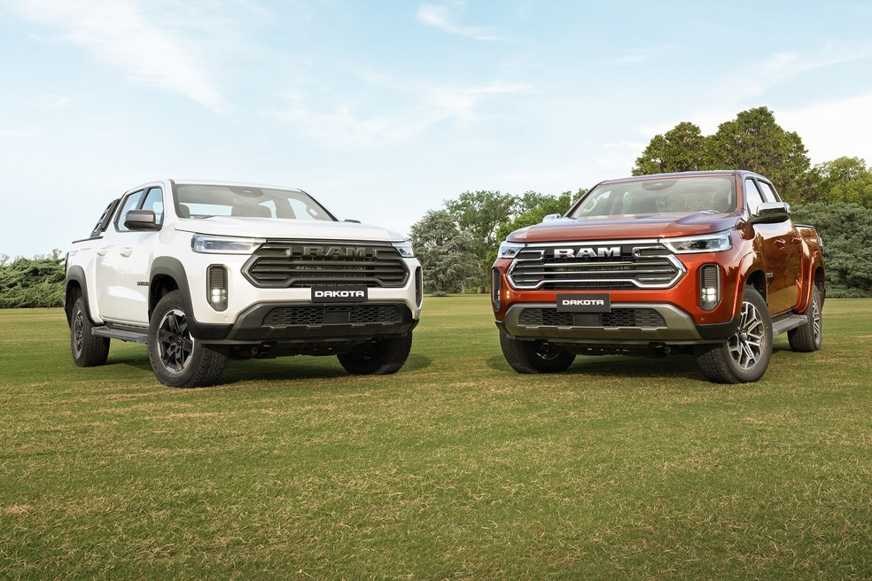 Ram Dakota tem o pacote de equipamentos da Titano — Foto: Divulgação