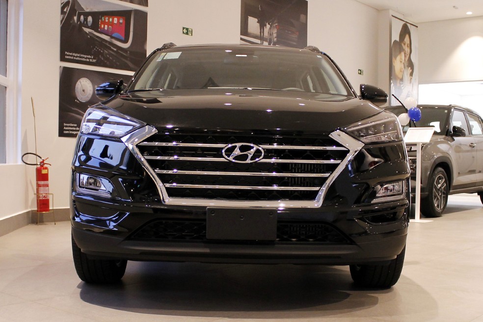 Hyundai Tucson tem o mesmo visual há quase dez anos — Foto: Lucas Cardoso/Autoesporte