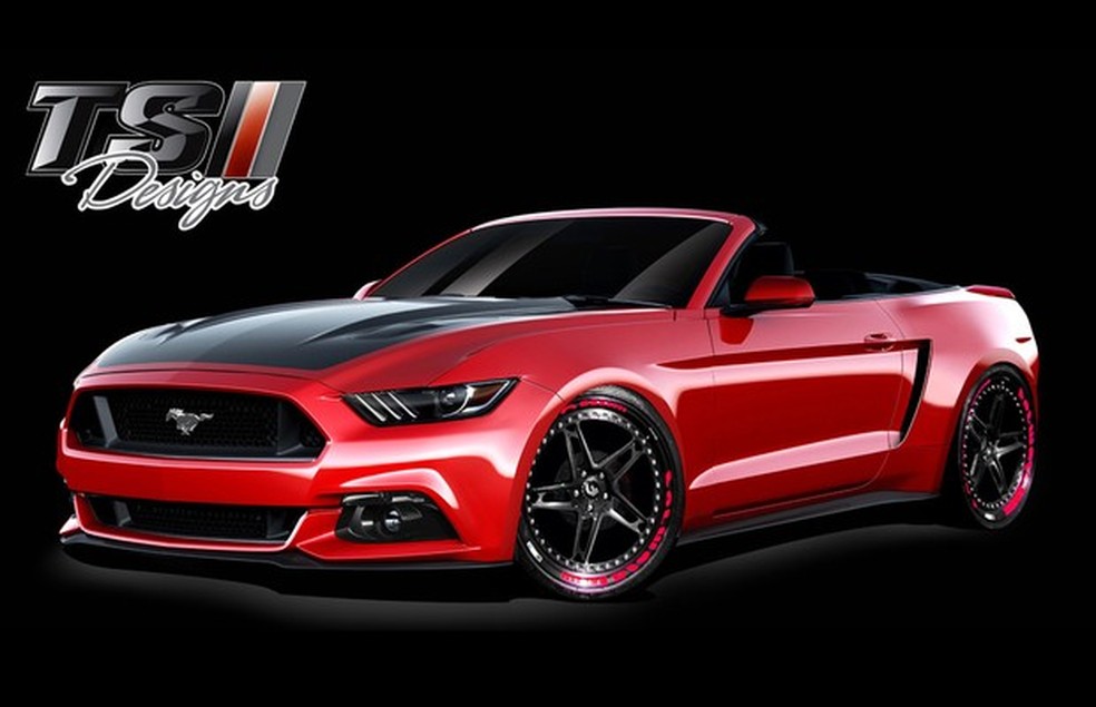 Ford levará viatura policial com 912 cv para o SEMA (Foto: Divulgação) — Foto: Auto Esporte