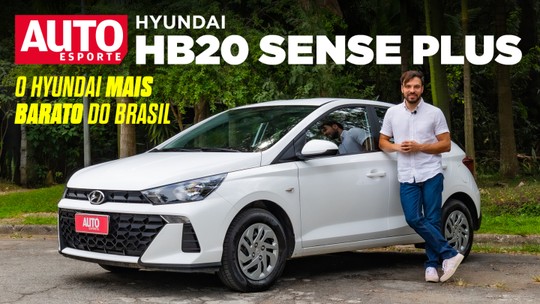 Vídeo: Hyundai HB20 Sense Plus é o carro mais barato da marca. Compensa?