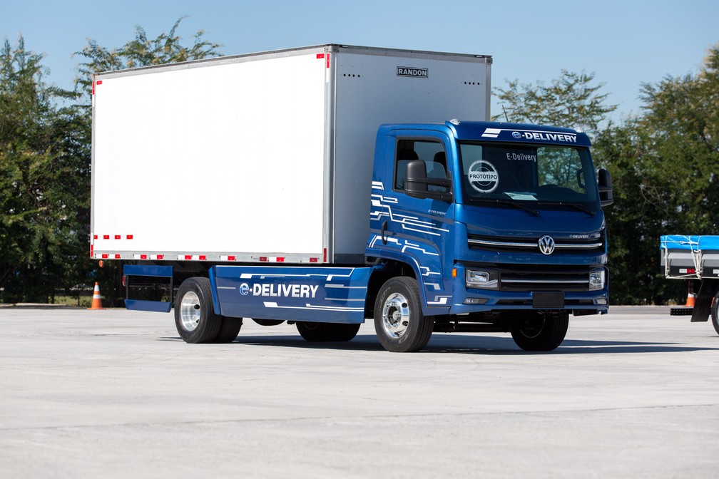 Volkswagen e-Delivery — Foto: Marcelo Brandt/G1