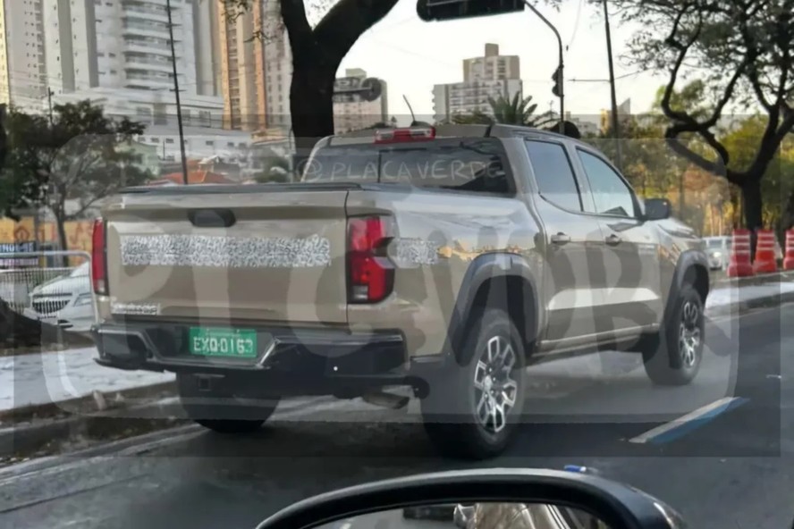 Chevrolet Colorado está no Brasil para estudos