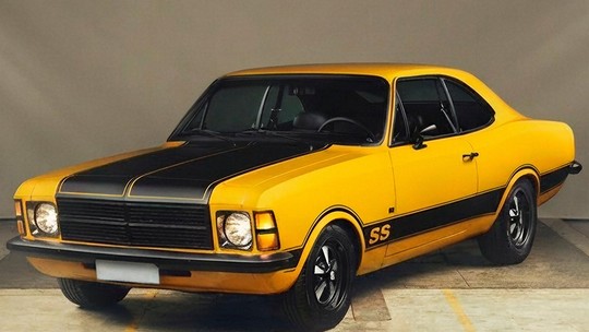 Chevrolet Opala modernizados pela GM são vendidos por R$ 1 milhão