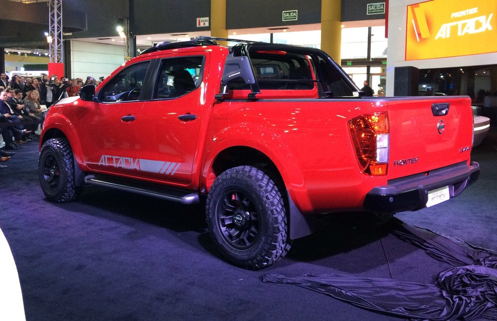 Nissan Frontier Attack Concept — Foto: Peter Fussy/G1