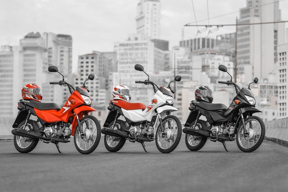 Honda Pop 110i ES 2025: modelo é oferecido em apenas uma versão no Brasil, pelo preço sugerido de R$ 9.690,00 — Foto: Divulgação