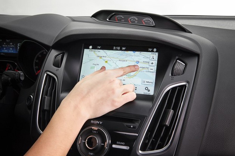 SYNC 3 da Ford (Foto: Divulgação) — Foto: Auto Esporte