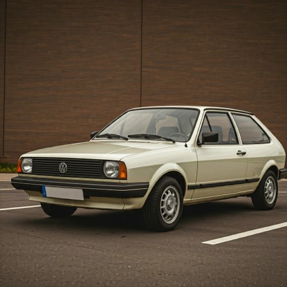 Volkswagen Polo 1984 criado por inteligência artificial