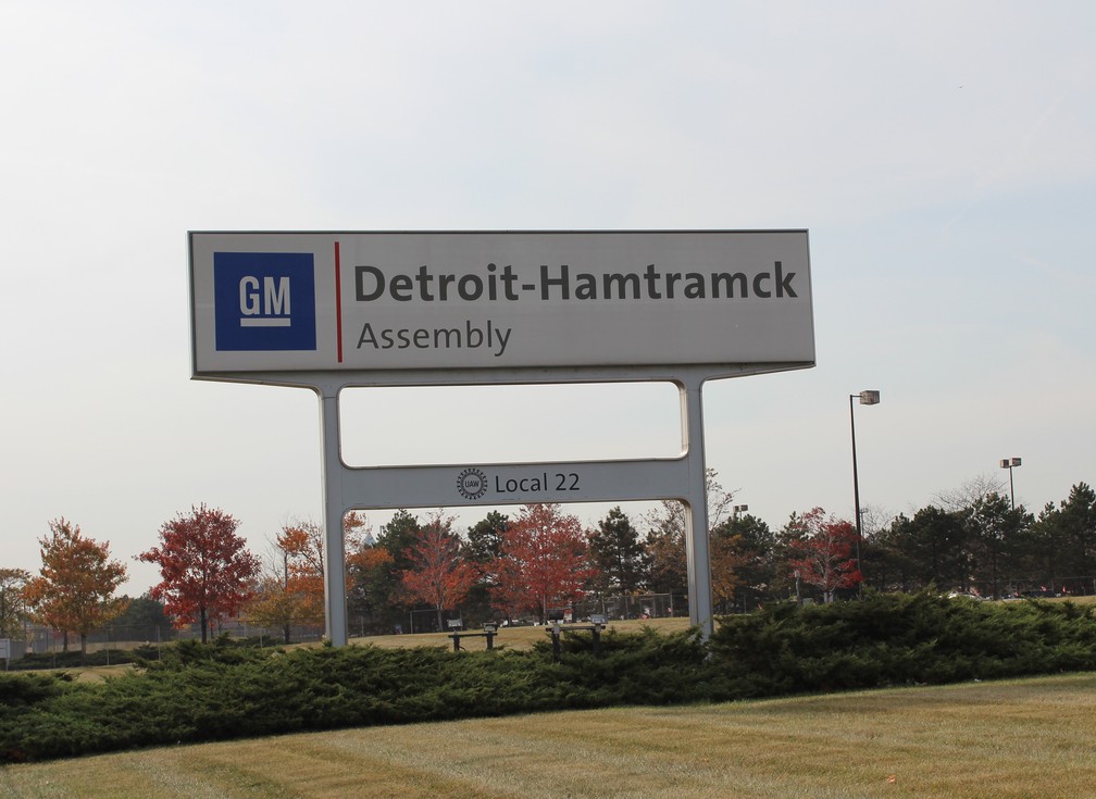 Fábrica da GM em Hamtramck, Detroit — Foto: Divulgação
