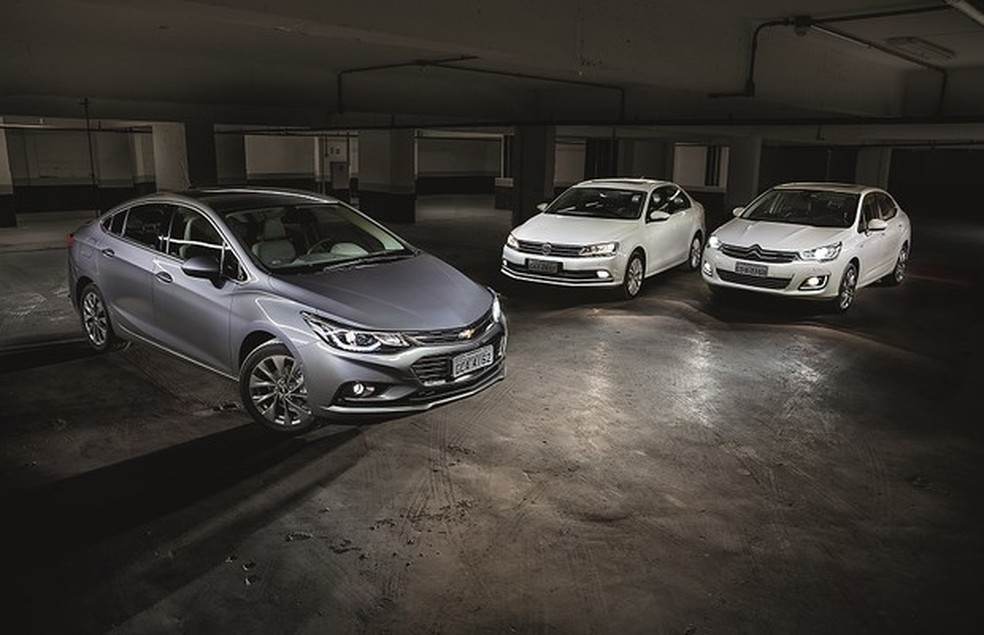Novo Cruze encara C4 Lounge e Jetta (Foto: Marcos Camargo/Auto News Brasil) — Foto: Auto Esporte