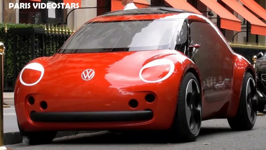 VW Beetle elétrico filme Ladybug