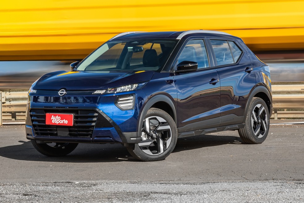 Nissan Kait tem uma dianteira totalmente nova  — Foto: Renato Durães/Auto News Brasil