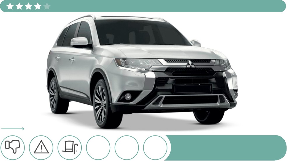 Mitsubishi Outlander — Foto: Divulgação