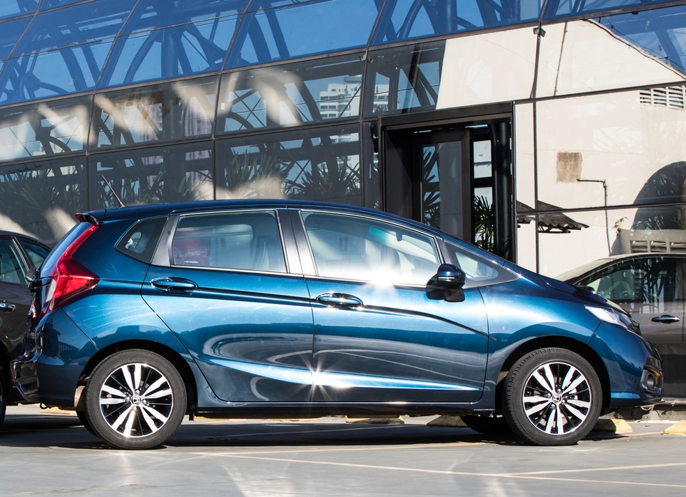 Honda Fit na terceira geração — Foto: Celso Tavares/G1
