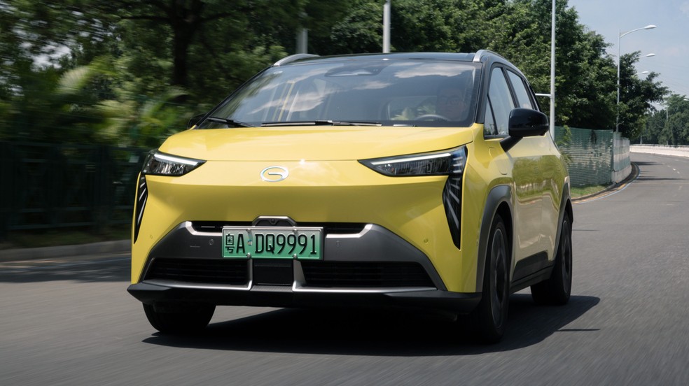 GAC Motor Aion Y Plus já tem autonomia declarada no Inmetro  — Foto: Divulgação