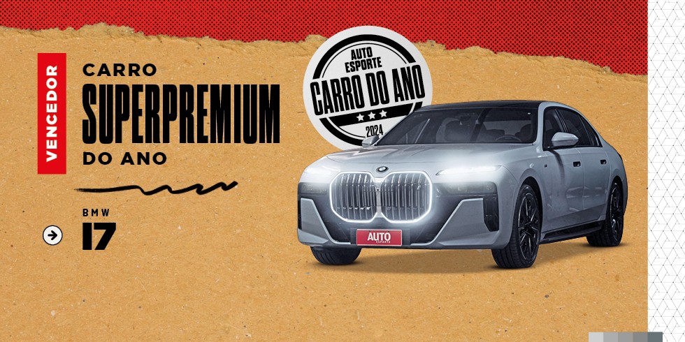 BMW i7 é eleito Carro Superpremium do Ano 2024