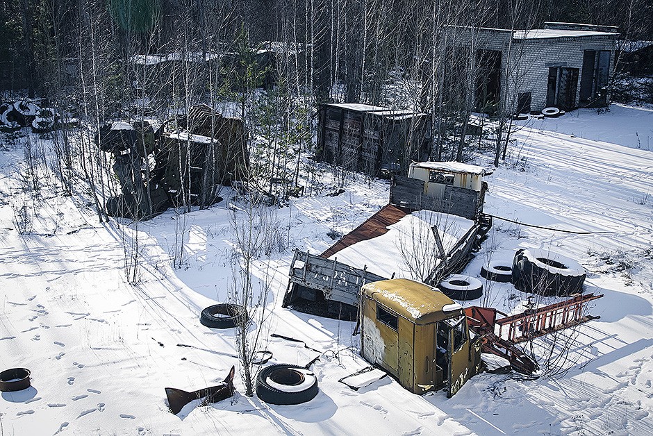 Perigo da radiação também está no solo dos locais abandonados de Chernobyl